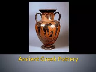 ancient greek pottery